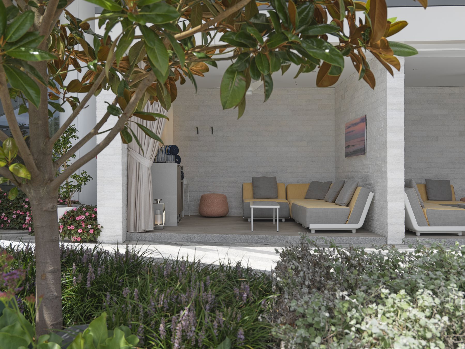 Crown Sydney cabanas
